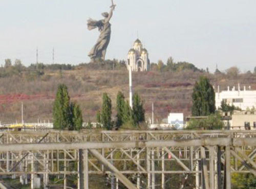 Волгоград, Мамаев курган. Фото "Кавказского Узла"