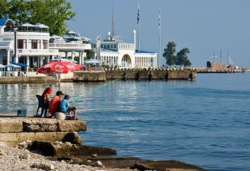 Грузия, Батуми, Морской вокзал. Фото с сайта www.flickr.com/photos/korzana