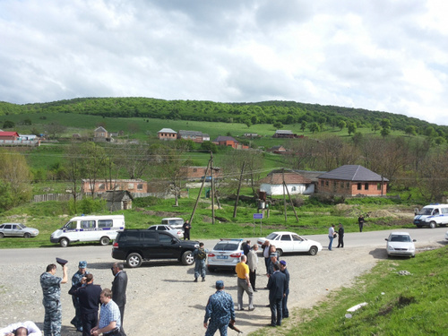 Село Яндаре Назрановского района Ингушетии. Май 2014 г. Фото пресс-службы МВД Ингушетии, 06.mvd.ru