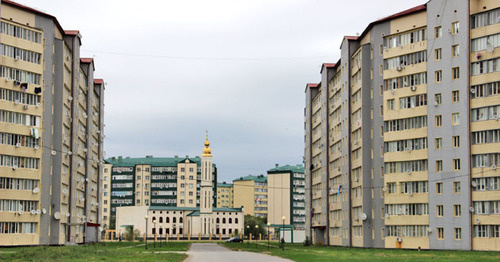 Грозный. Фото Ахмеда Альдебирова для "Кавказского узла"