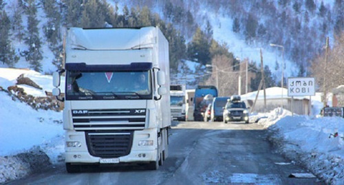 Военно-Грузинская дорога. Фото: Ахмеда Альдебирова для "Кавказского узла".