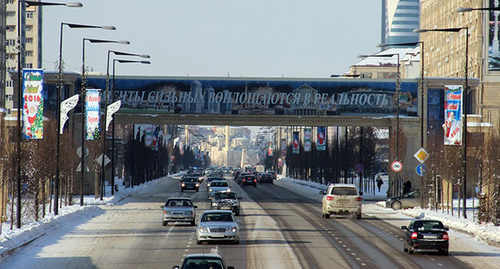 Грозный. Фото Магомеда Магомедова для "Кавказского узла"