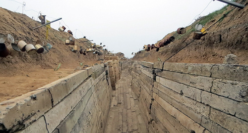 Боевые позиции в зоне карабахского конфликта.  Нагорный Карабах. Фото Алвард Григорян для "Кавказского узла"