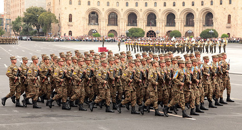 Фоенное подразделение в Армении. Фото http://www.mil.am/ru