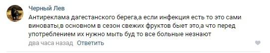 Комментарий под постом в группе "Голос Дагестана" в соцсети "ВКонтакте", https://vk.com/golos_dagestan