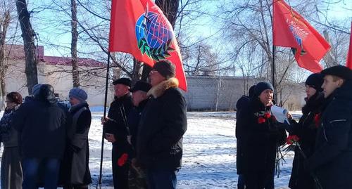 Митинг в Калаче-на-Дону. 15 февраля 2019 года. Фото Татьяны Филимоновой для "Кавказского узла"