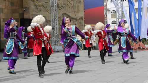 Концерт в честь Дня России. Махачкала, 12 июня 2019 года. Фото Патимат Махмудовой для "Кавказского узла"