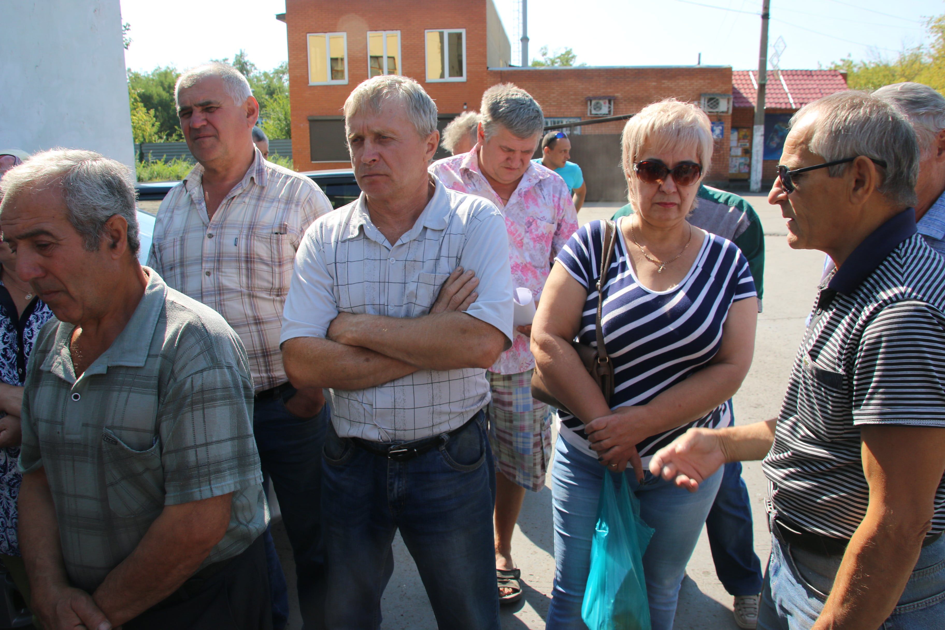 Пикет в Гуково 14 сентября 2019 года. Фото Вячеслава Прудникова для "Кавказского узла"