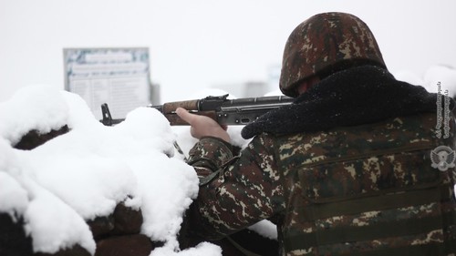 Солдат Вооруженных сил Армении. Фото пресс-службы Минобороны Армении, http://www.mil.am