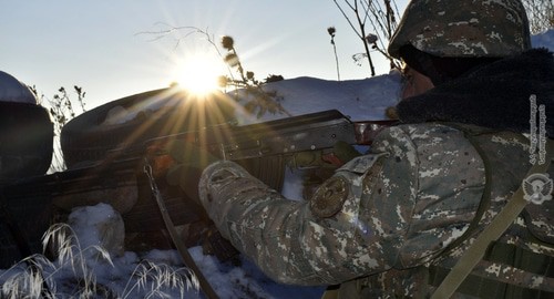 Солдат вооруженных сил Армении. Фото пресс-службы Минобороны Армении, http://www.mil.am