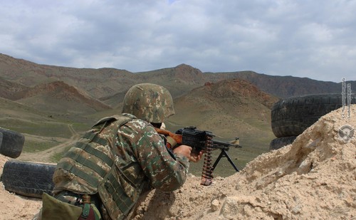 Армянский солдат. Фото пресс-службы Минобороны Армении, http://www.mil.am