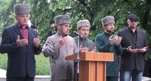 День памяти жертв Кавказской войны. Нальчик, май 2019 г. Фото Людмилы Маратовой для "Кавказского узла"