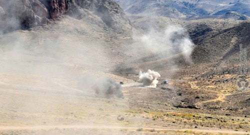 Стрельбы на полигоне в армянской армии. Фото пресс-службы МО Армении https://mil.am/hy/news/8385