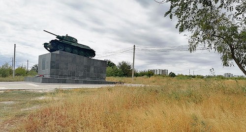 Памятник соединения фронтов «Челябинский колхозник». Фото Татьяны Филимоновой для "Кавказского узла"