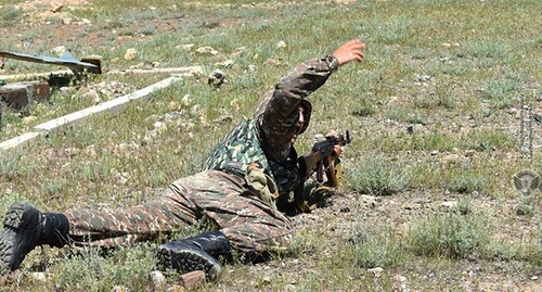 Армянский военнослужащий, сентябрь 2021 года. Фото: официальный сайт Минобороны Армении https://mil.am