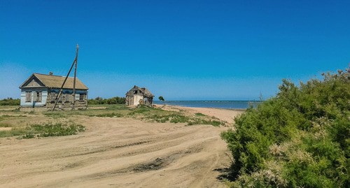 Вид села Крайновки Кизлярского района Дагестана. Фото СРТС https://welcomedagestan.ru/dagestan/kizlyarskij/krajnovka/?type=photo#&gid=null&pid=1