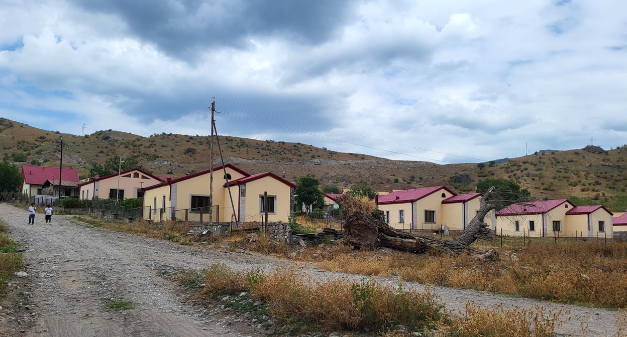 Село Ахавно. Кашатагский район Нагорного Карабаха. 13 августа 2022 год. Фото Алвард Григорян для "Кавказского узла"