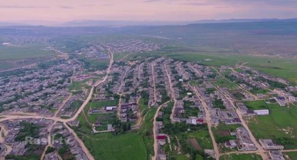 Село Нижнее Казанище. Фото: кадр видео 
Rasll-tv  "Нижнее Казанище — село в Буйнакском районе Республики Дагестан".