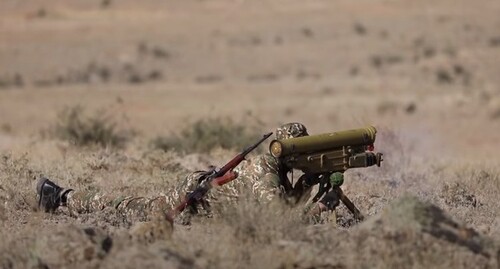 Боевые позиции армянской армии. Кадр видео пресс-службы МО Армении https://mil.am/hy/news/8642