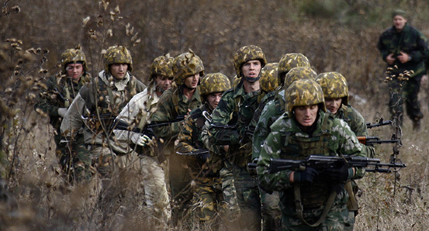 Военнослужащие Российской армии. Фото: Влад Александров. ЮГА.ру