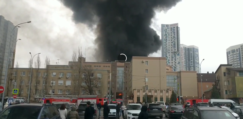 Взрыв в Ростове-на-Дону. Стоп-кадр видео RusNews от 16.03.23, https://t.me/rusnews/30133