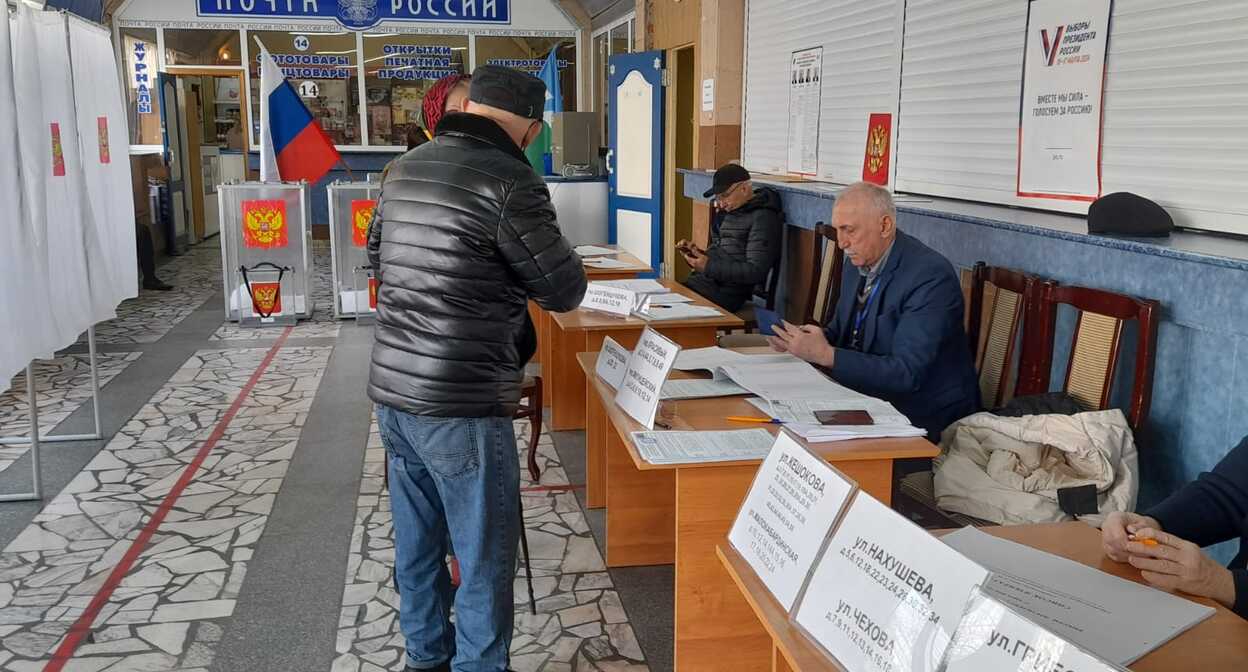 Избирательный участок в Нальчике. Фото корреспондента "Кавказского узла"