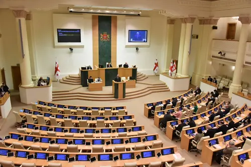 Парламент Грузии. Фото: "Новости-Грузия" https://www.newsgeorgia.ge/parlament-gruzii-utverdil-sostav-par/