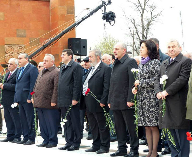 Представители властей НКР.