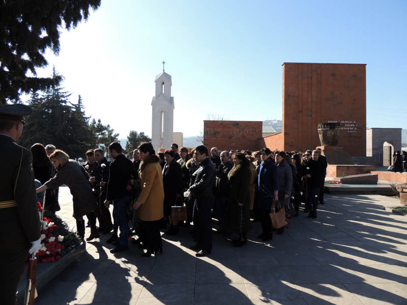 Степанакерт. Мемориальный комплекс. 28.02.2017 г.